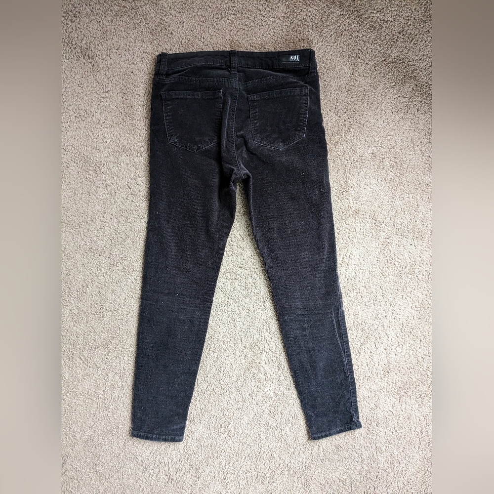 LAST CHANCE / DONATING SOON Kut from the Kloth Black Corduroy Skinny Jeans 🖤 - Picture 5 of 5